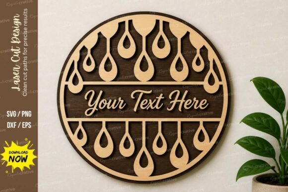Download Round Pattern Frame Laser Cut Svg - Frame Collection
