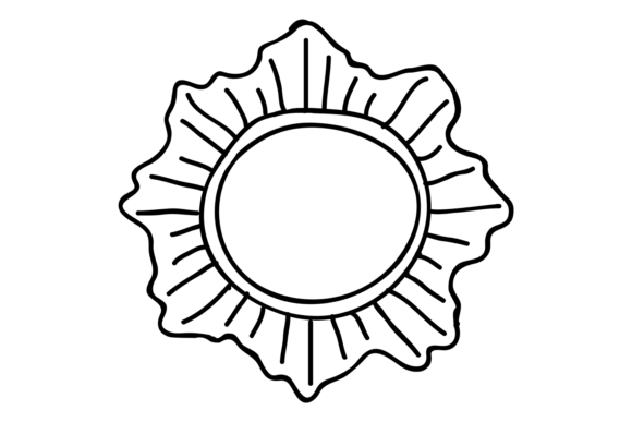 Download Decorative Round Frame. Empty Shape in S - Frame Collection