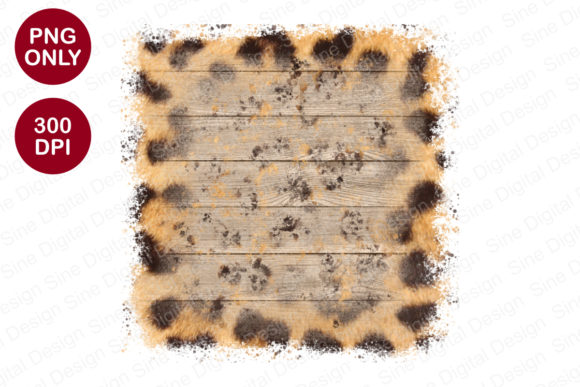 Download Leopard Wood Frame Sublimation Clipart - Frame Collection