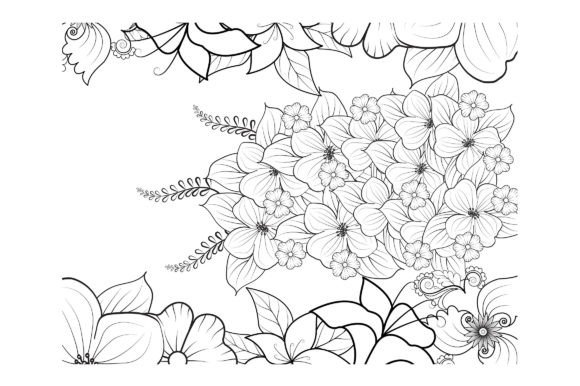 Download Floral Coloring Page Book for Adults - Coloring page Collection