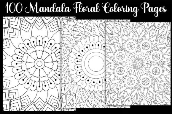 Download Mandala Floral Coloring Pages for Adults - Coloring page Collection