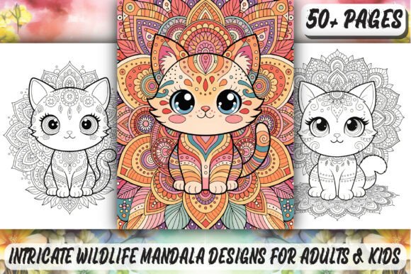 Download Intricate Wildlife Mandala Coloring Page - Coloring page Collection