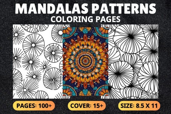 Download Mandalas Patterns Coloring Pages - Coloring page Collection