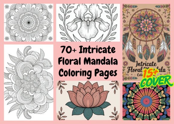 Download Intricate Floral Mandala Coloring Pages - Coloring page Collection