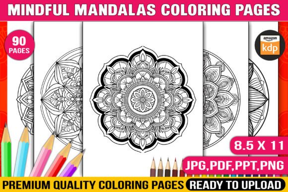 Download 90 Mindful Mandalas Coloring Pages - Coloring page Collection