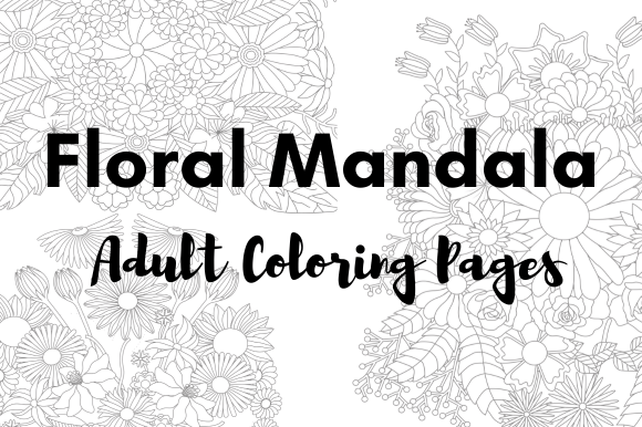Download Floral Mandala Adult Coloring Pages - Coloring page Collection