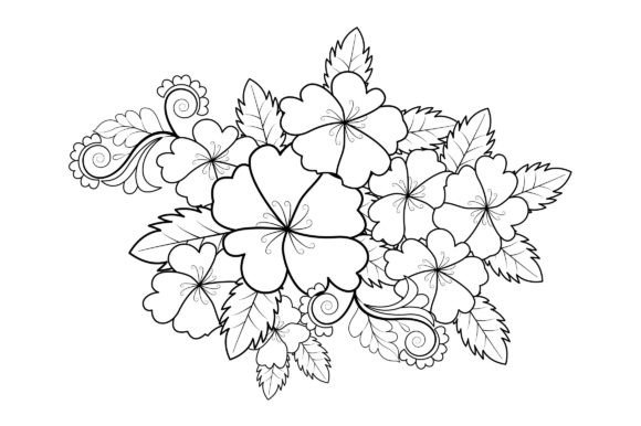 Download Floral Coloring Page Book for Adults - Coloring page Collection